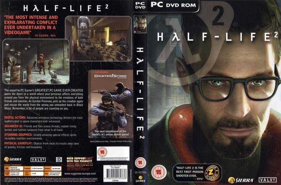 UK Cover of Half-Life 2